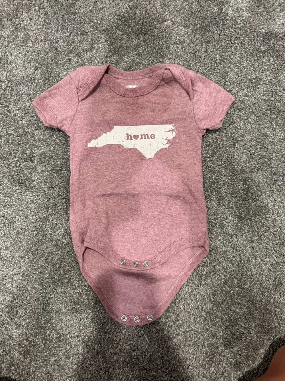'Home' North Carolina Baby Bodysuit